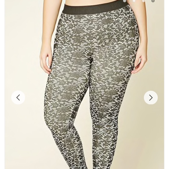 Abstract Leggings - Picture 3 of 4